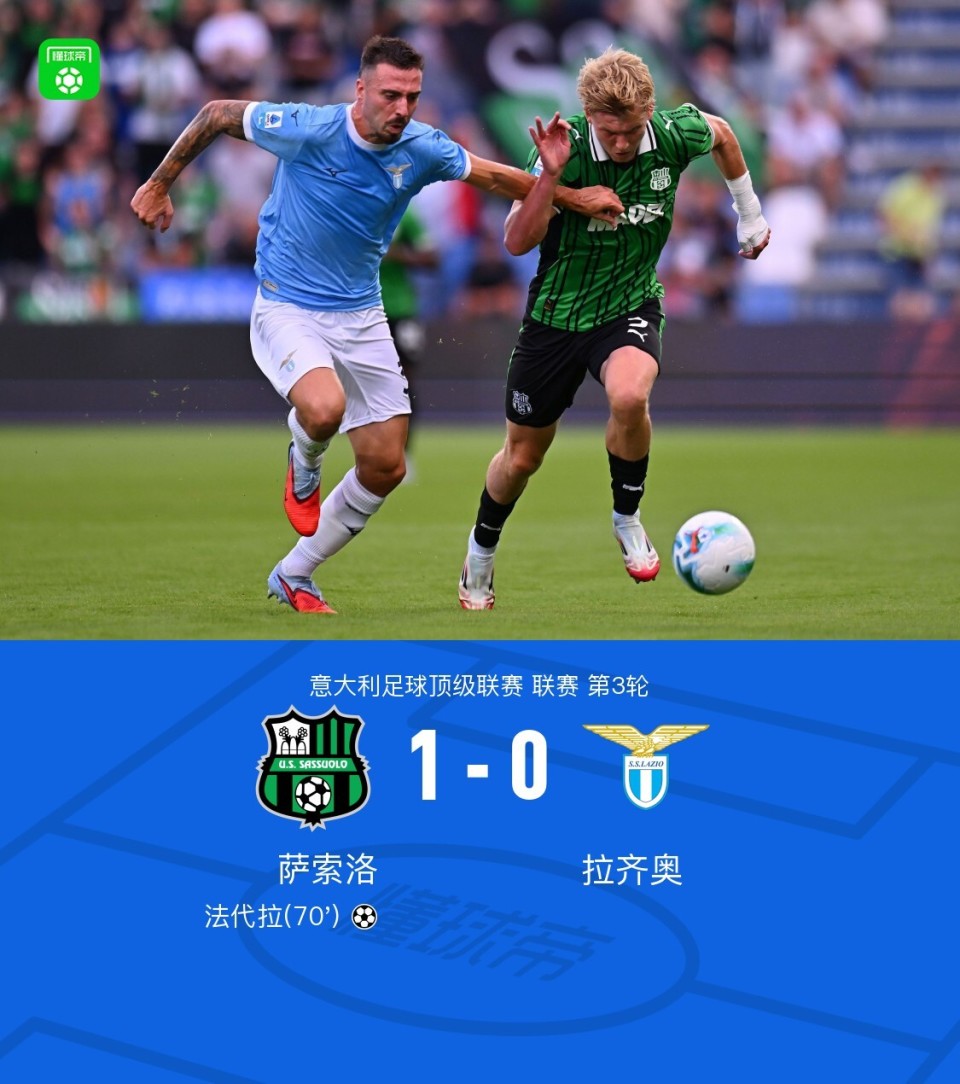 萨索洛坐镇, 双方队长挑 萨索洛坐镇, 双方队长挑